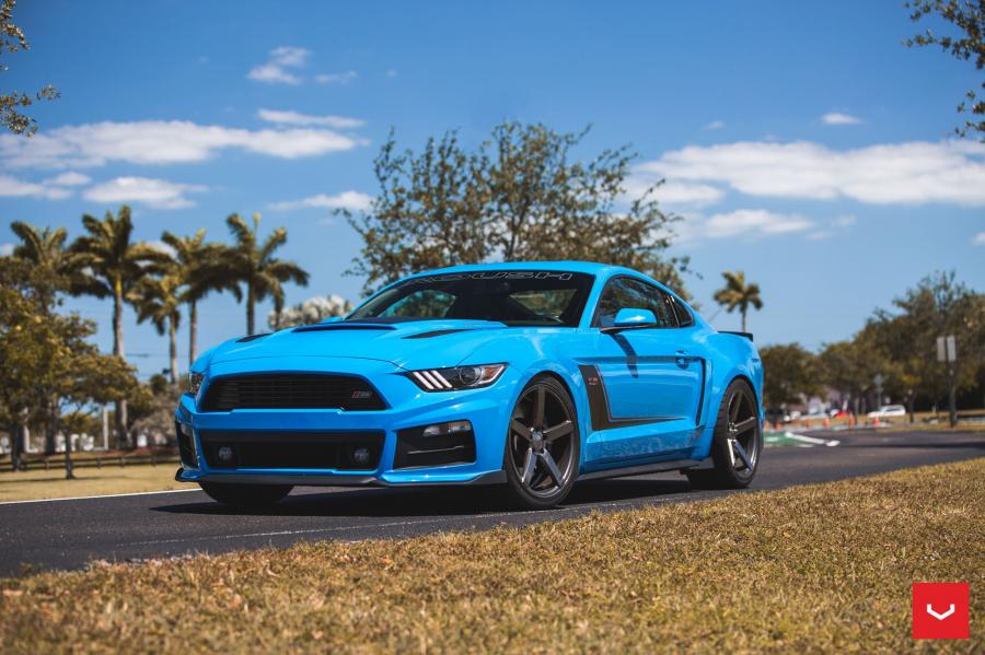 Ford Mustang GT by Roush on Vossen Wheels (CV3R) '2017